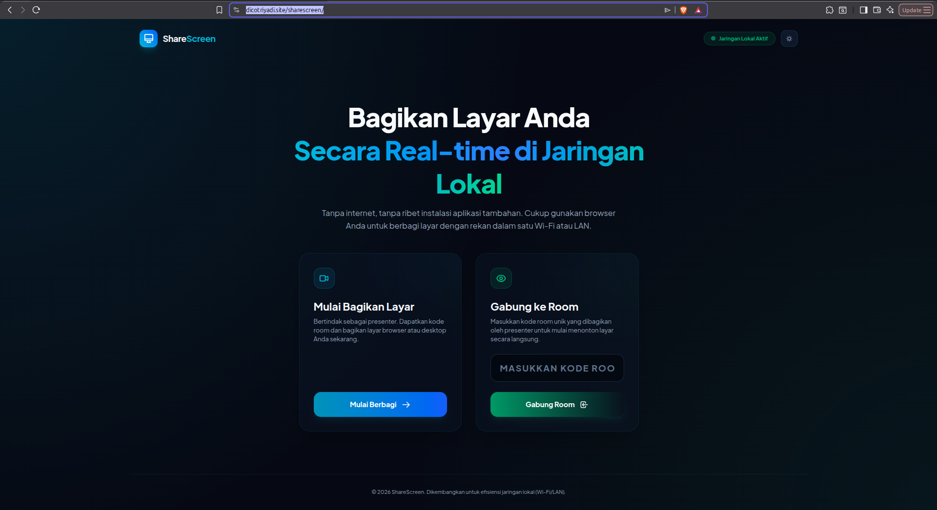 Share Screen