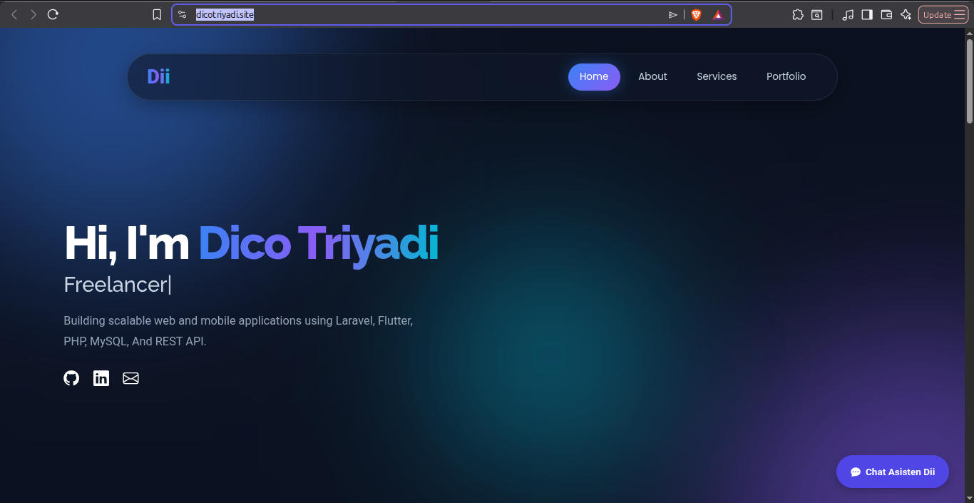Website Dico Triyadi