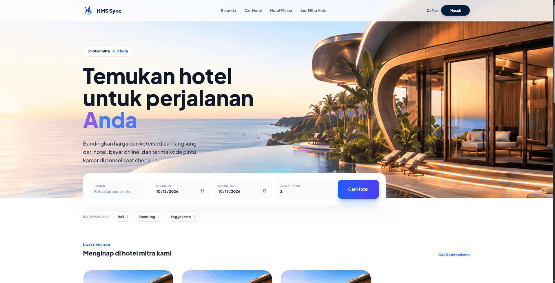 Hotel Manajemen System